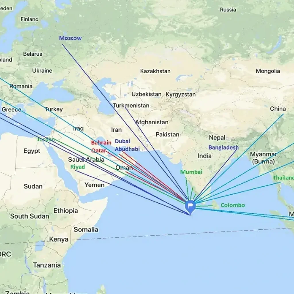 Where is maldives located