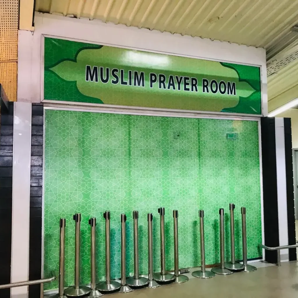 prayer room at male international airport