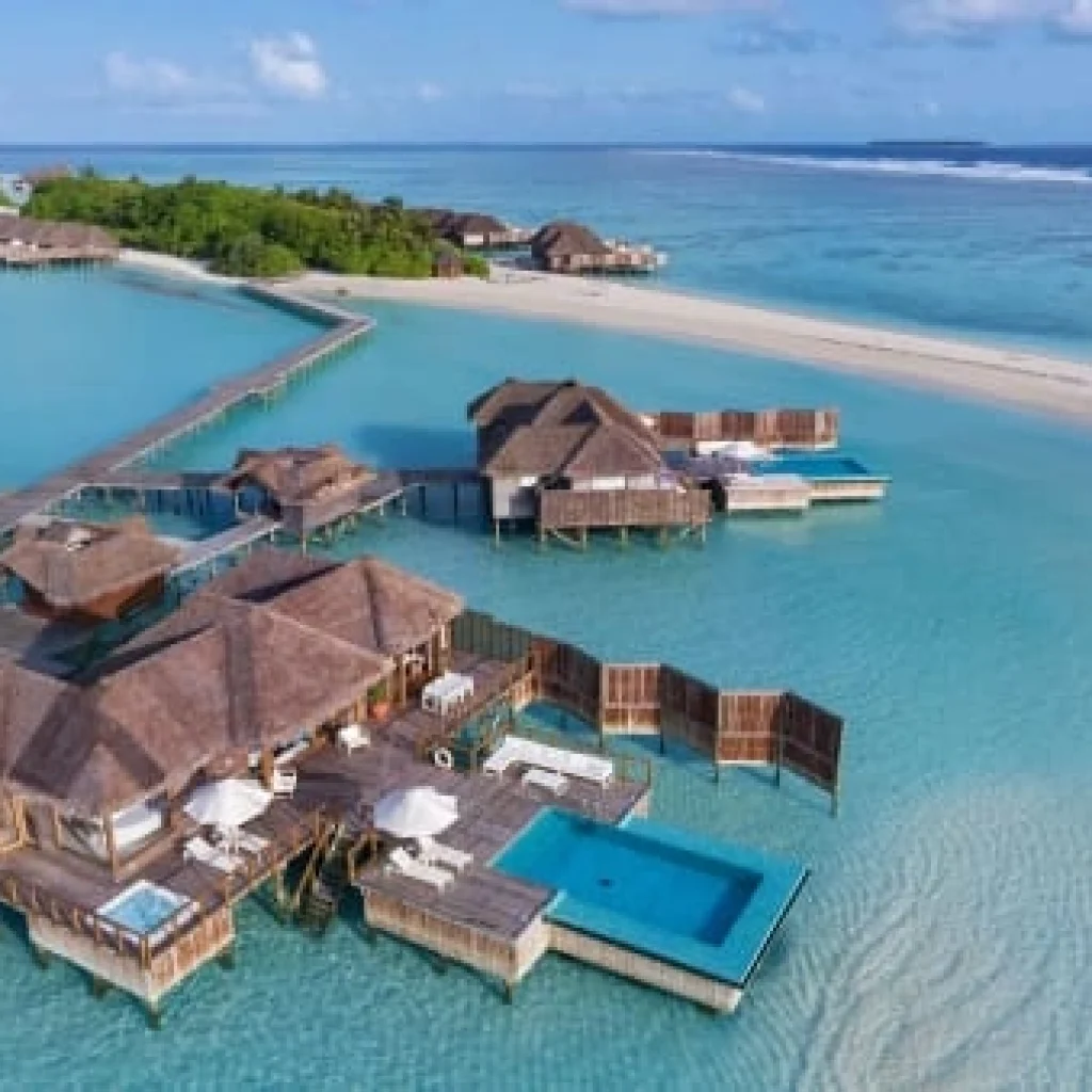 Resort-Karte der Malediven​